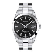 Tissot Gentleman Powermatic 80 Silicium T127.407.11.051.00 – Herrenuhr Edelstahl mit schwarzem Zifferblatt, Automatikwerk