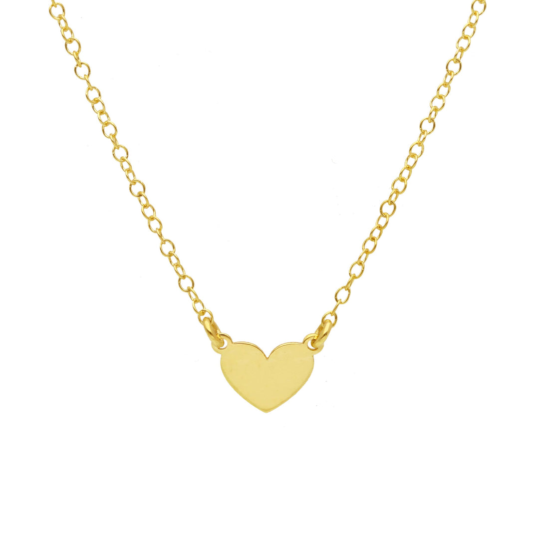 Halskette Lun Classico Cuore 14Kt