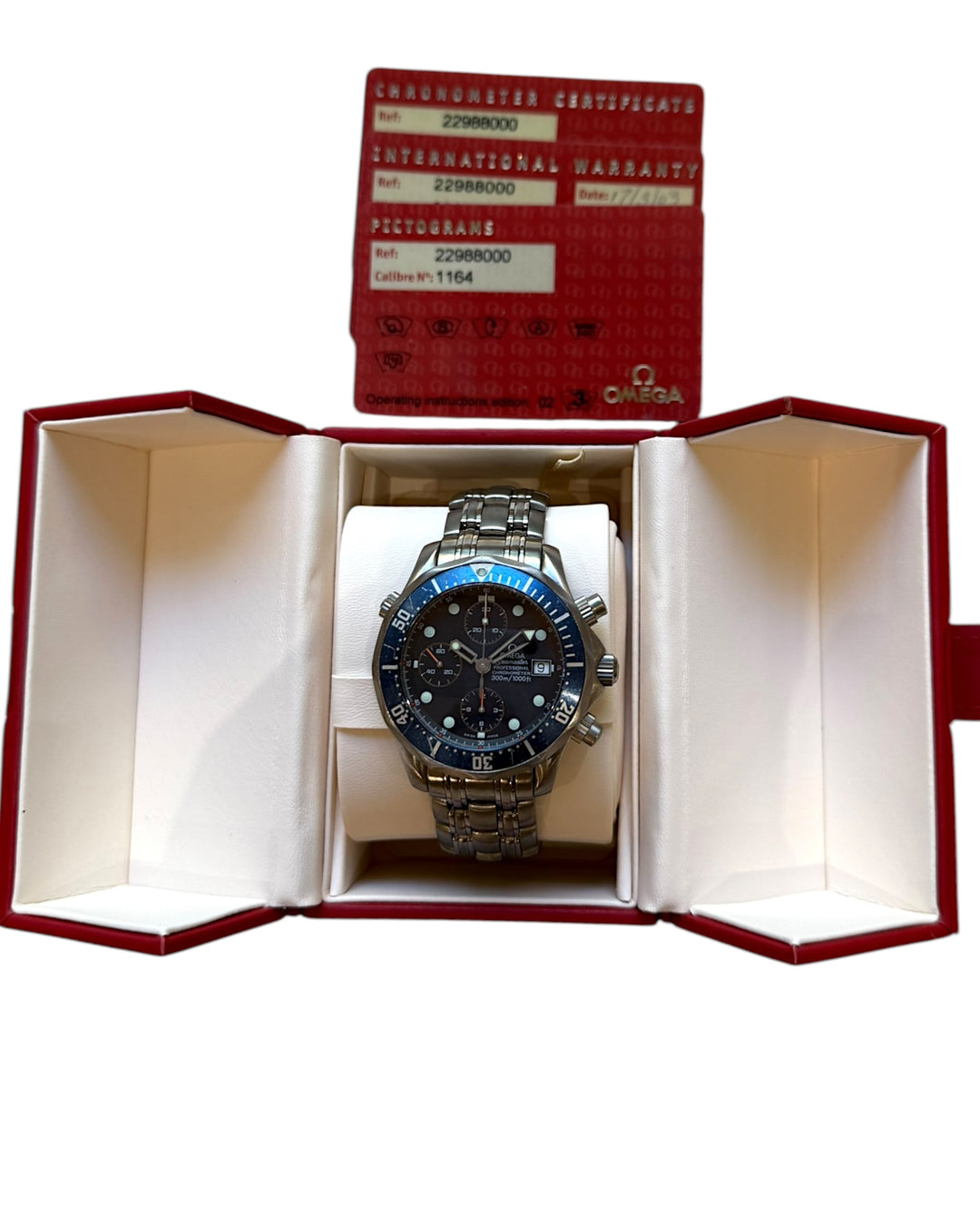 OMEGA Seamaster Professionell Titanium 300M Referenz 22988000