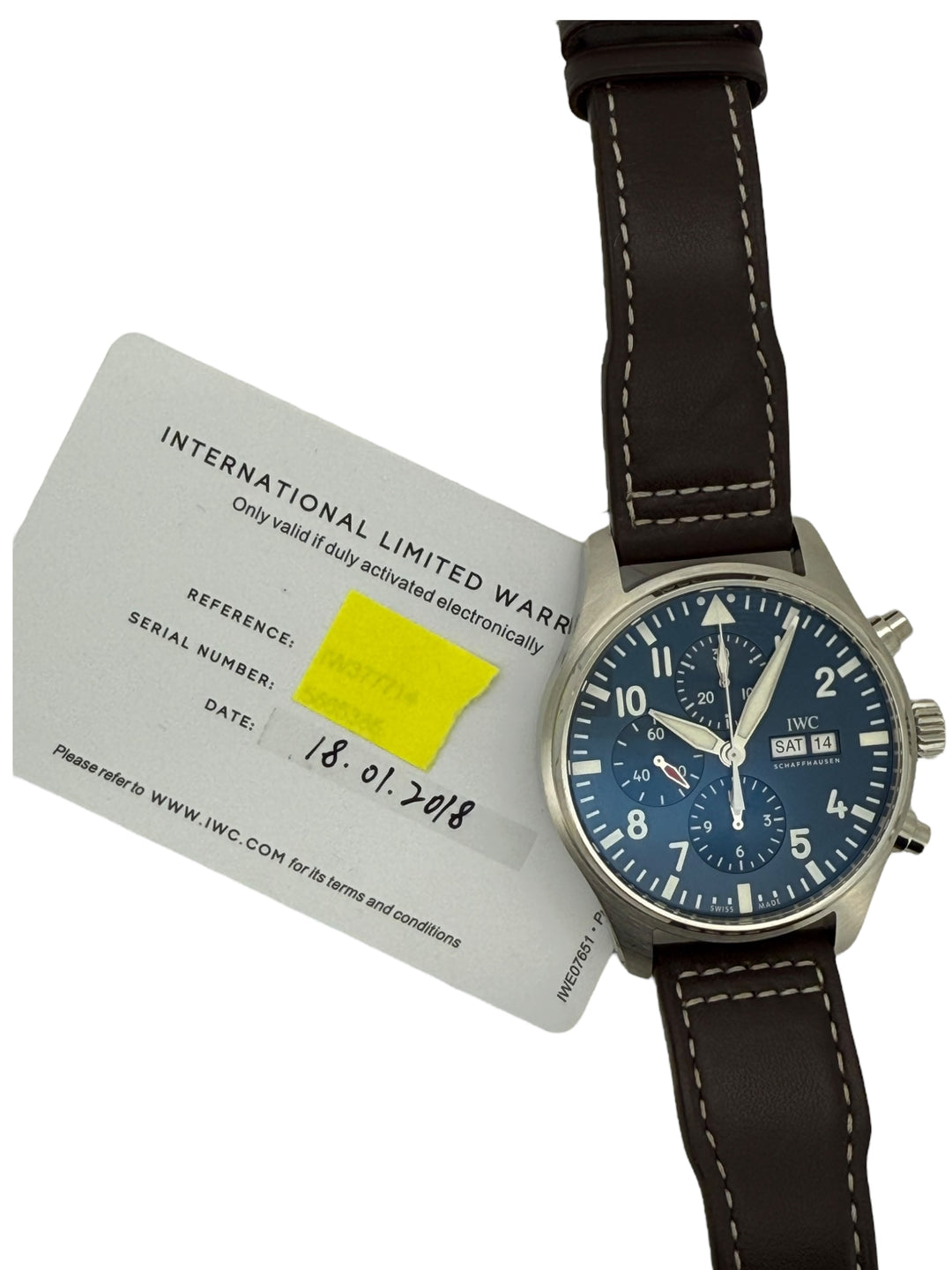 IWC Fliegeruhr Chronograph Petit Prince Ref.: IW377714