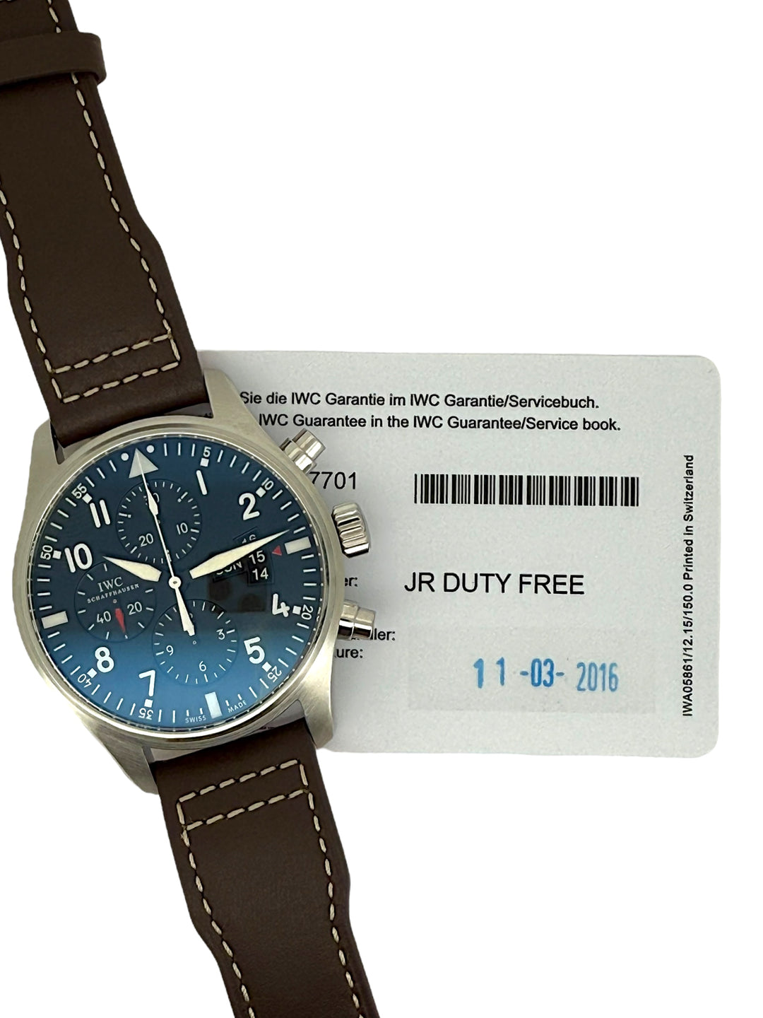IWC Fliegeruhr Chronograph Ref.: IW377701