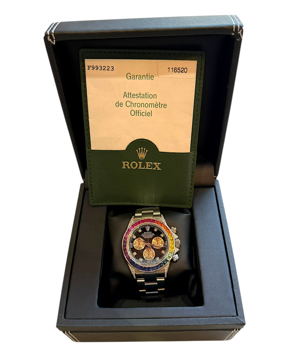 Rolex Daytona "Rainbow" Referenz 116520