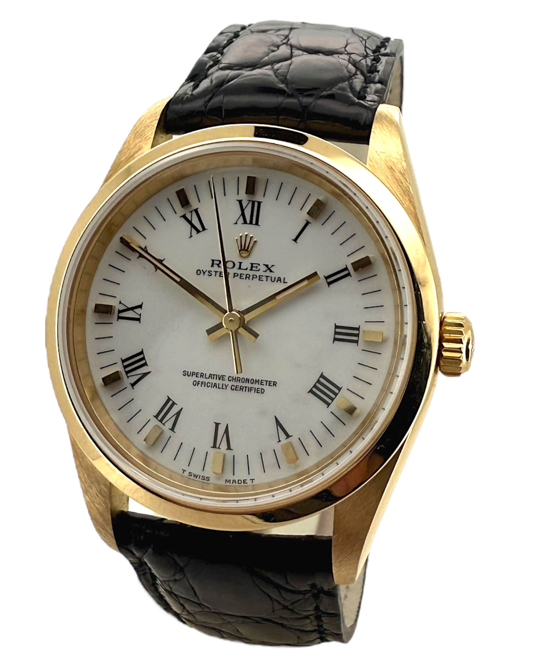 Rolex Oyster Perpetual 18k Gold Ref.: 14208