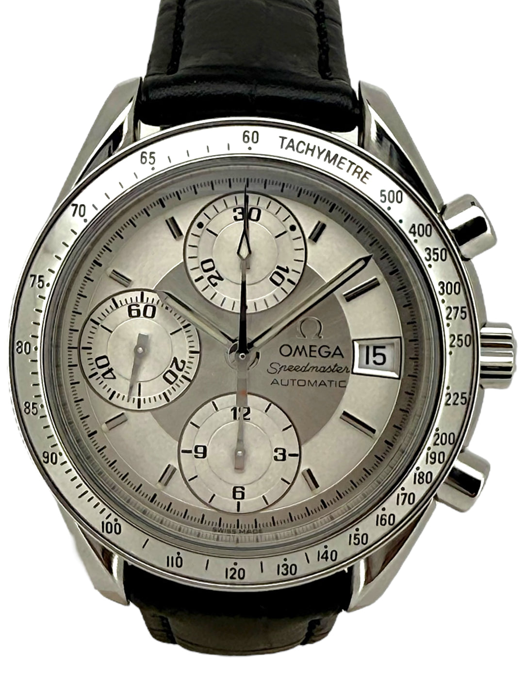 OMEGA Speedmaster Day-Date 39 mm Lederband