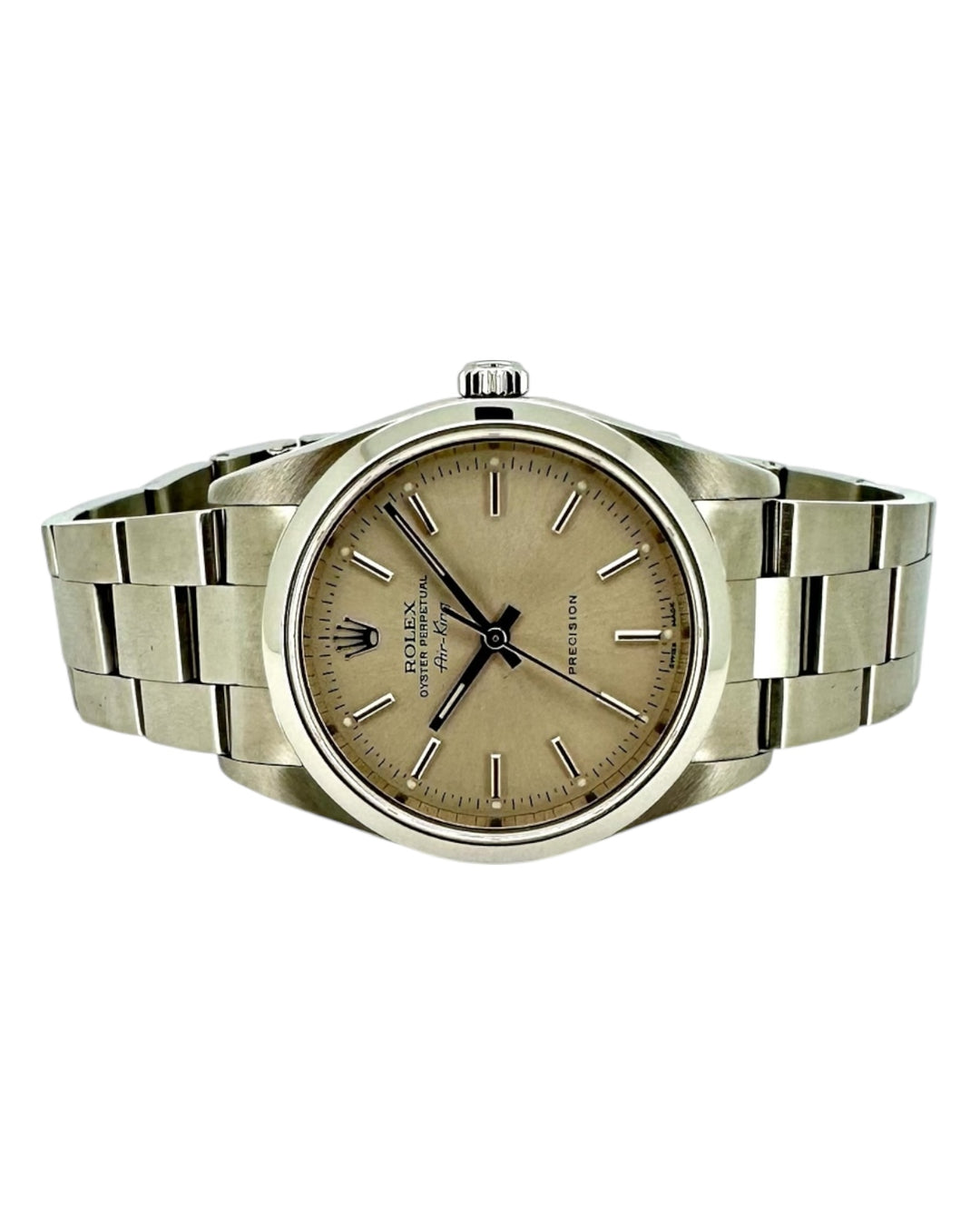 Rolex Air-King Zifferblatt Silber 14000M