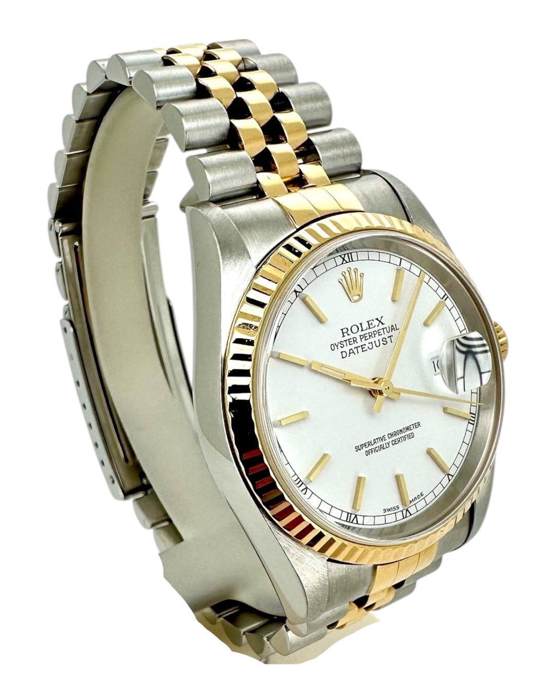 Rolex Oyster Perpetual Datejust Jahr 2001 Referenz 16233