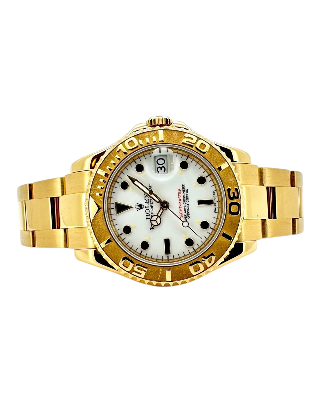 Yacht-Master Medium 750 Gelbgold 35 mm Referenz 68628