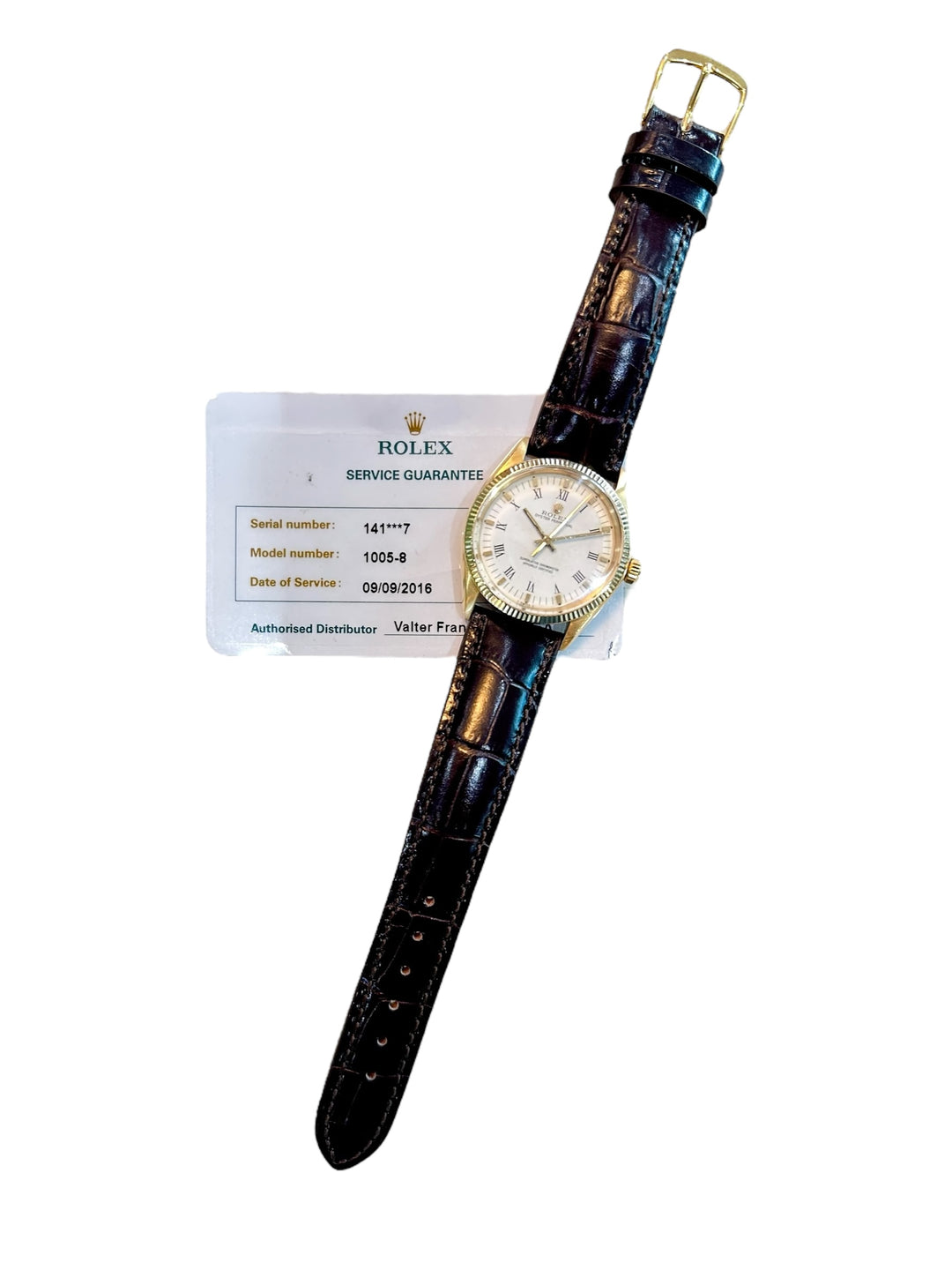 Rolex Oyster Perpetual 34 mm Referenz 1005 / 8