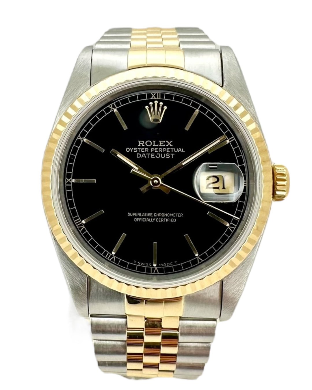 Rolex Oyster Perpetual Datejust Jahr 1992 Referenz 16233