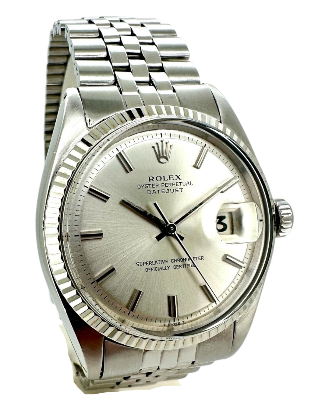 Datejust 36 mm Jahr 1970 Referenz 1601