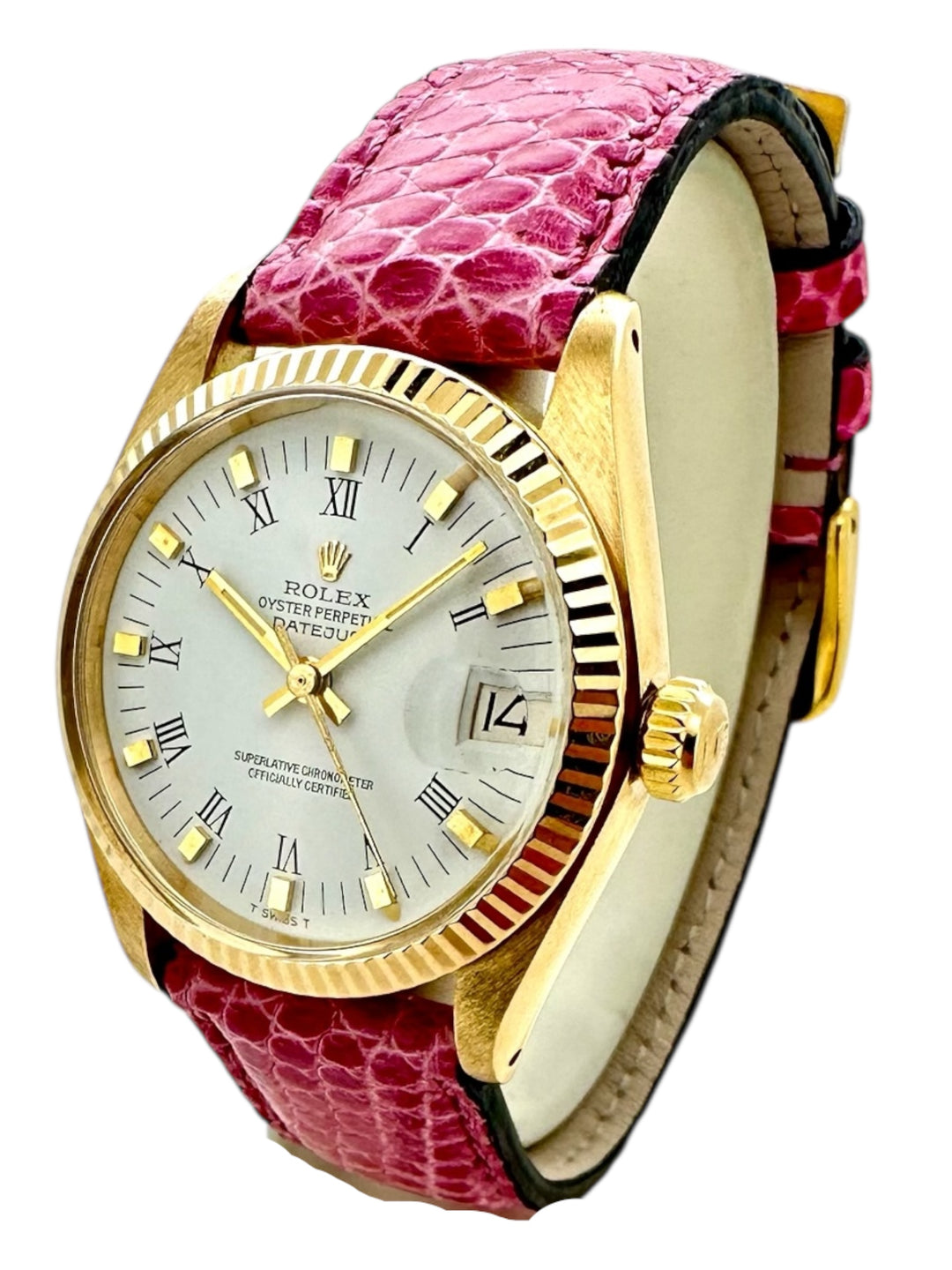 Oyster Perpetual Datejust Lady 18k Gold Referenz 6827