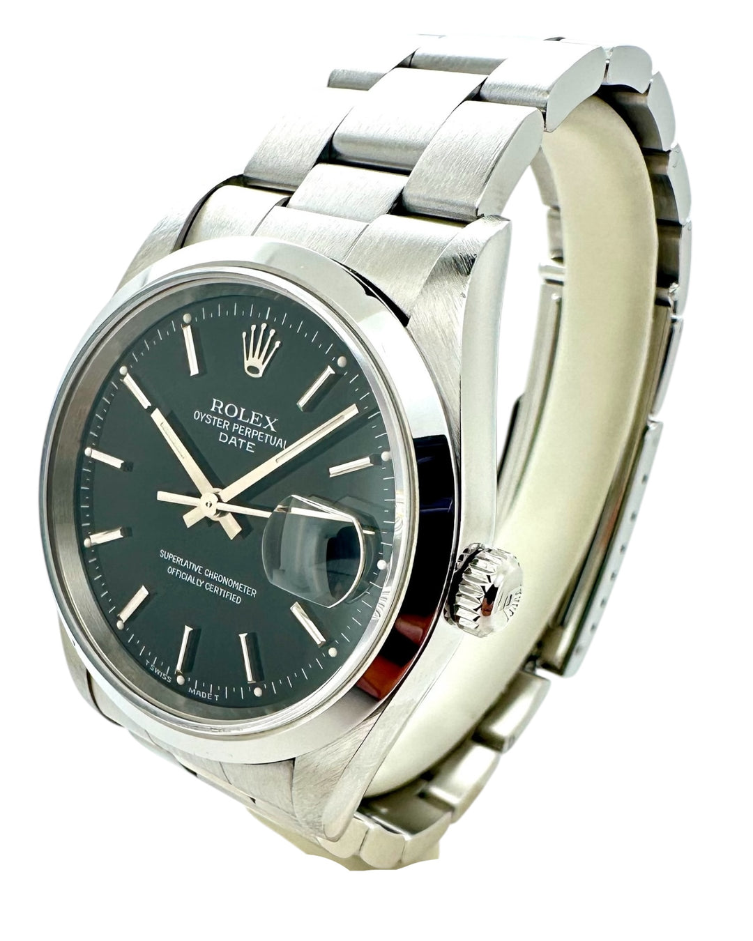 Rolex Date 34 mm Jahr 1998 Referenz 15200