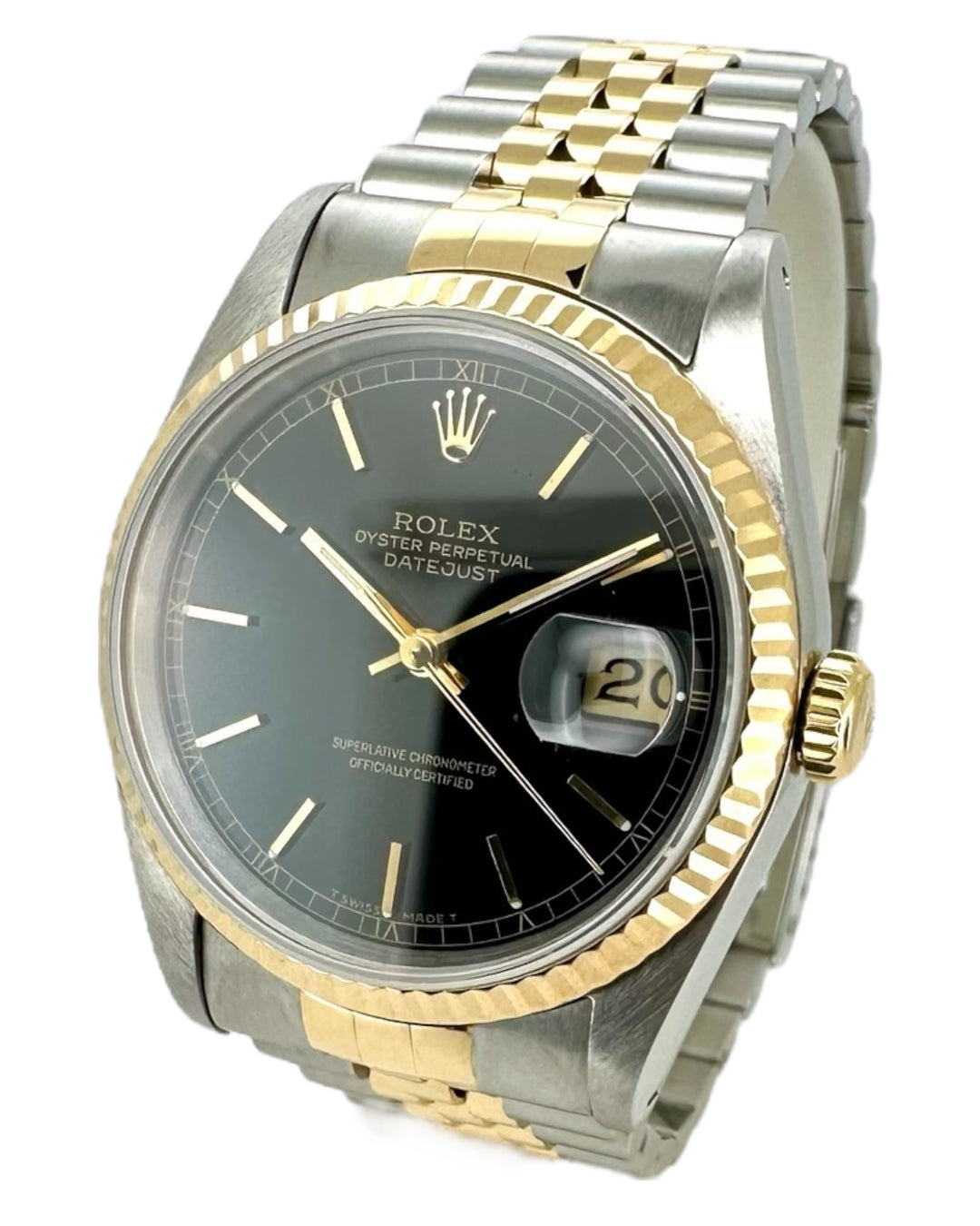 Rolex Oyster Perpetual Datejust Jahr 1992 Referenz 16233