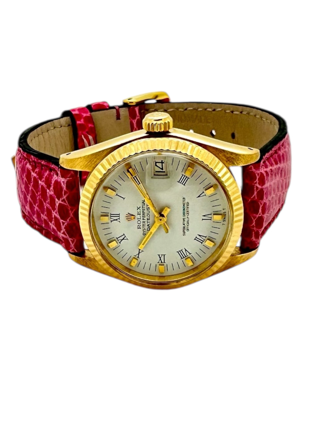 Oyster Perpetual Datejust Lady 18k Gold Referenz 6827