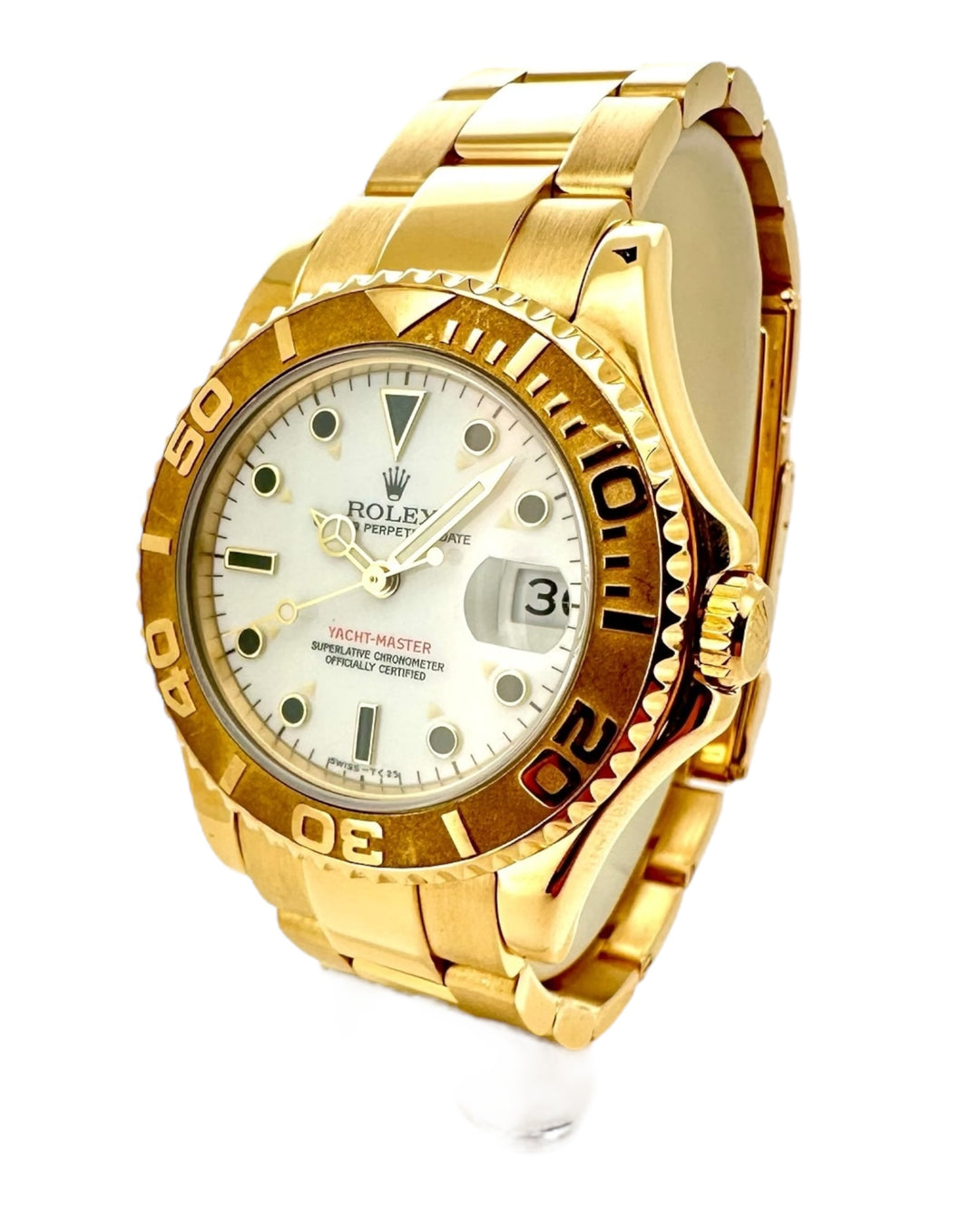 Yacht-Master Medium 750 Gelbgold 35 mm Referenz 68628
