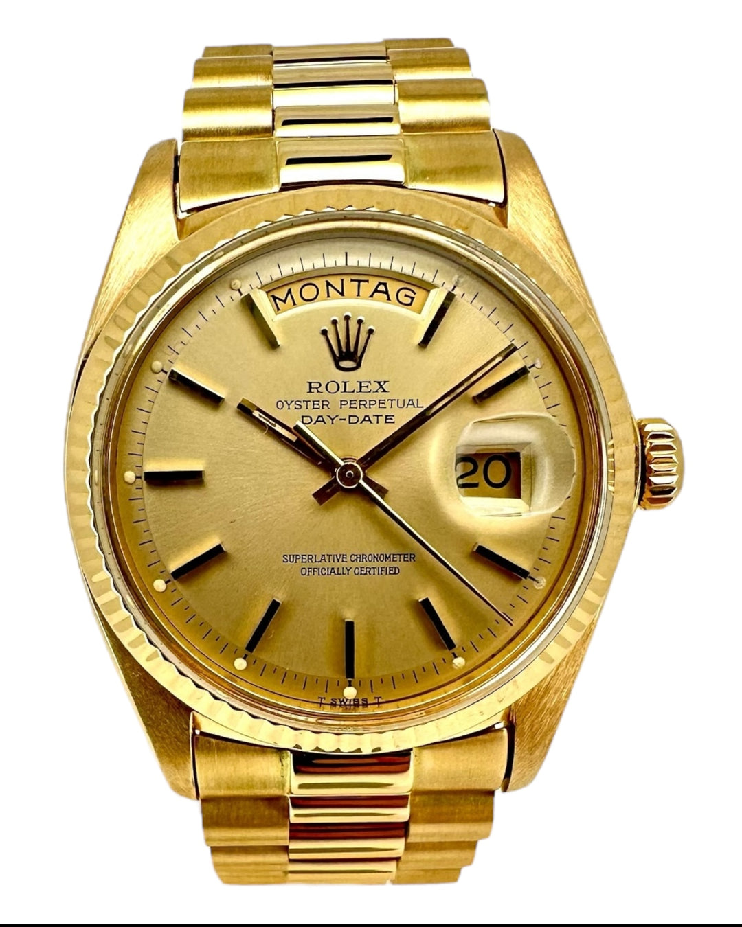 Rolex Day-Date LC100 Box und Papiere Referenz 1803