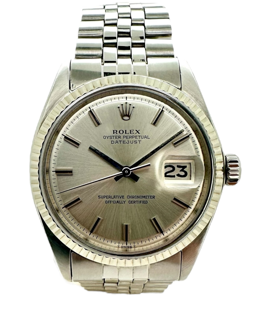 Datejust 36 mm Jahr 1970 Referenz 1601