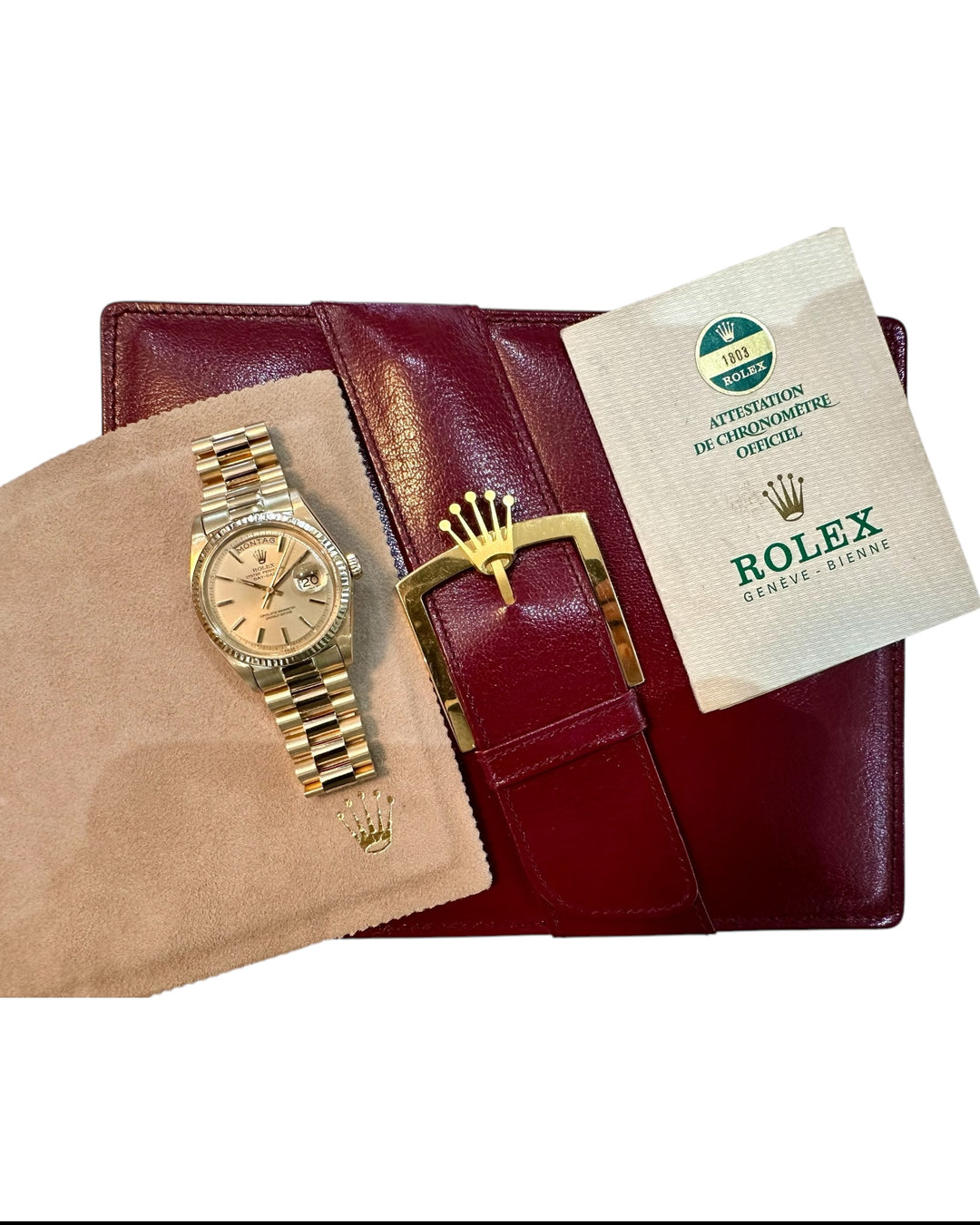 Rolex Day-Date LC100 Box und Papiere Referenz 1803