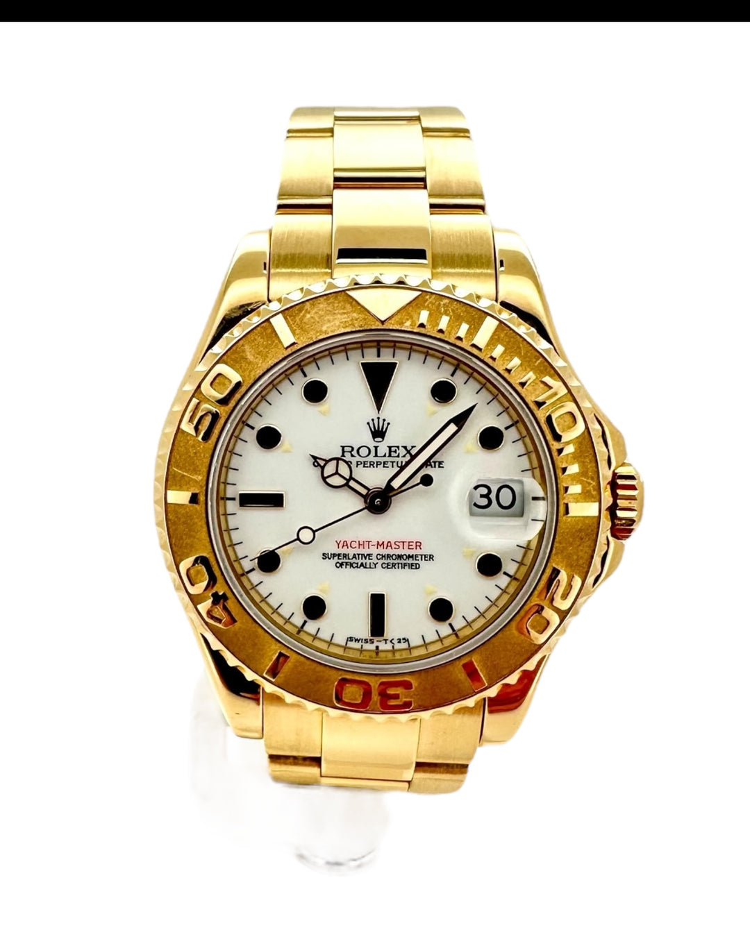 Yacht-Master Medium 750 Gelbgold 35 mm Referenz 68628