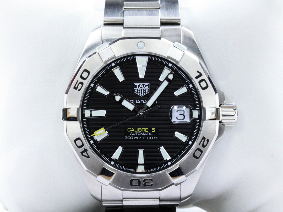 WBD2110_TAG_Heuer_Aquaracer_Auotmatik_41mm_Black_Dial_Serial_WHJ8XXX_Jahr_2021_FSet_1