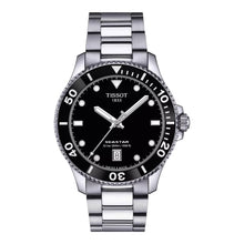 Tissot Seastar 1000 40mm T120.410.11.051.00 – Herren-Taucheruhr Edelstahl mit schwarzem Zifferblatt und drehbarer Lünette