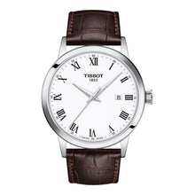Tissot Classic Dream 42mm T129.410.16.013.00 - Zifferblatt Weiß, Armband Leder