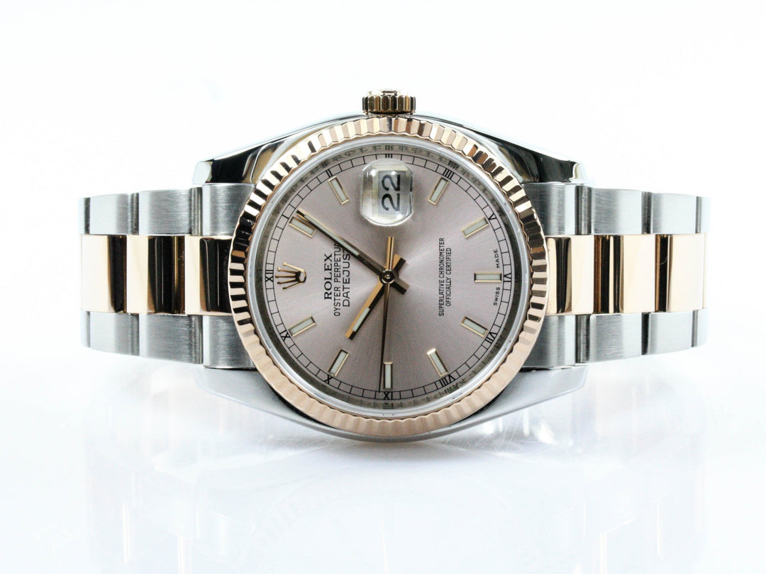 116231_RLX_Datejust_Bicolor_18k_RGold_Oysterband_Serial_D295XXX_Bj.2005_5