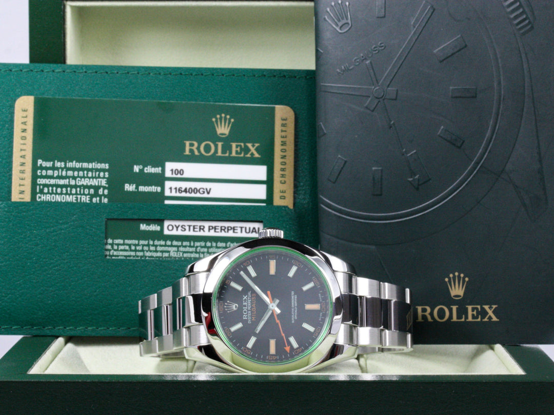 116400GV_RLX_Milgauss_Gruenes_Stahl_Glas_LC100_FSet_2010_0-scaled