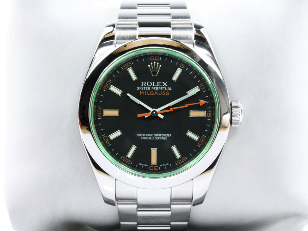 116400GV_RLX_Milgauss_Gruenes_Stahl_Glas_LC100_FSet_2010_4-scaled