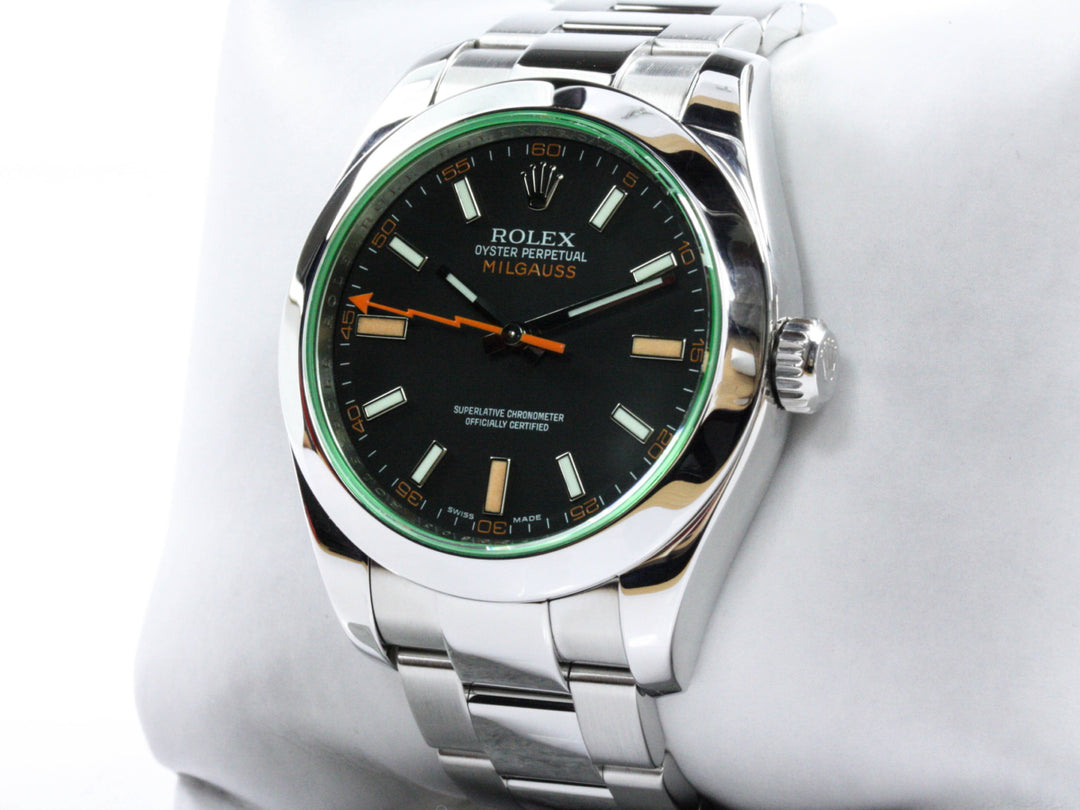 116400GV_RLX_Milgauss_Gruenes_Stahl_Glas_LC100_FSet_2010_5-scaled