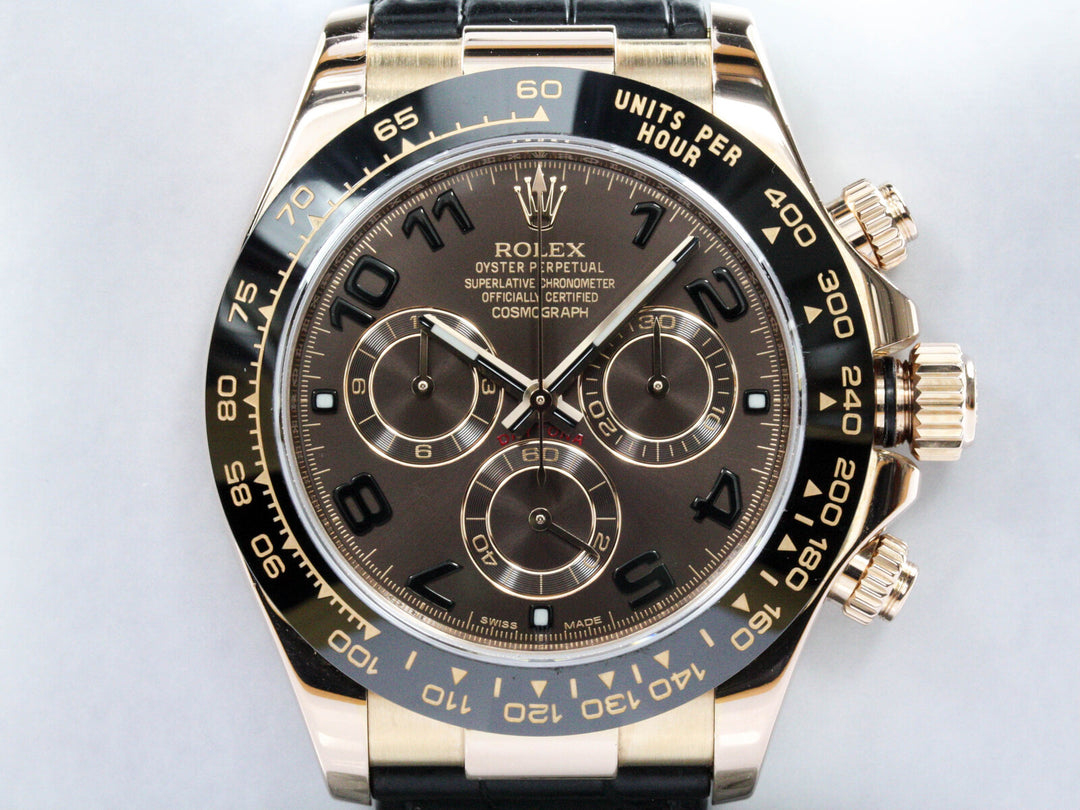 116515LN_RLX_Daytona_18k_Roségold_Chocolate_Dial_Leder_Serial_G322XXX_LC100_2012_FSet_1