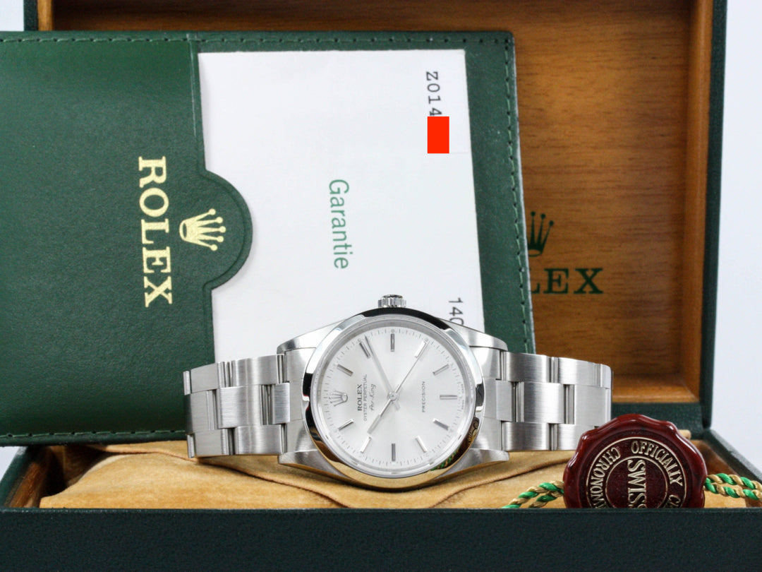 14000M_RLX_Air-King_34mm_Stahl_Silver_Dial_Z-Serie_FSet_LC150_0-scaled