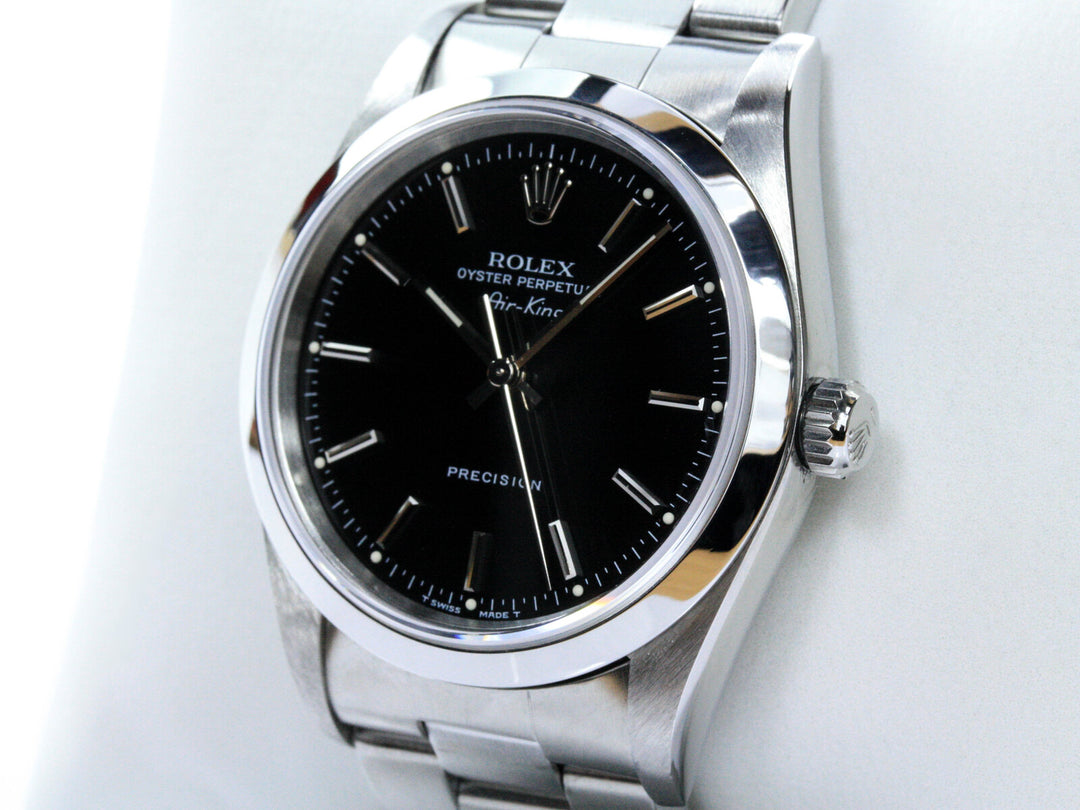 14000_RLX_Air-King_Black_Dial_Serial_W940XXX_1995_2