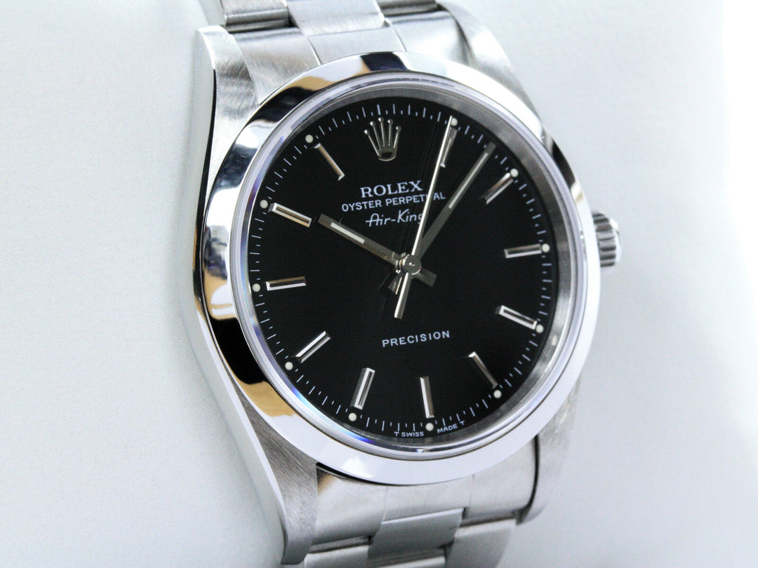 14000_RLX_Air-King_Black_Dial_Serial_W940XXX_1995_3