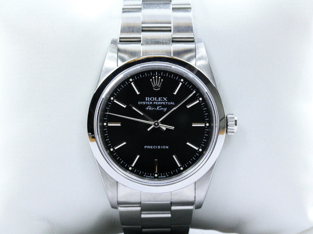 14000_RLX_Air-King_Black_Dial_Serial_W940XXX_1995_4