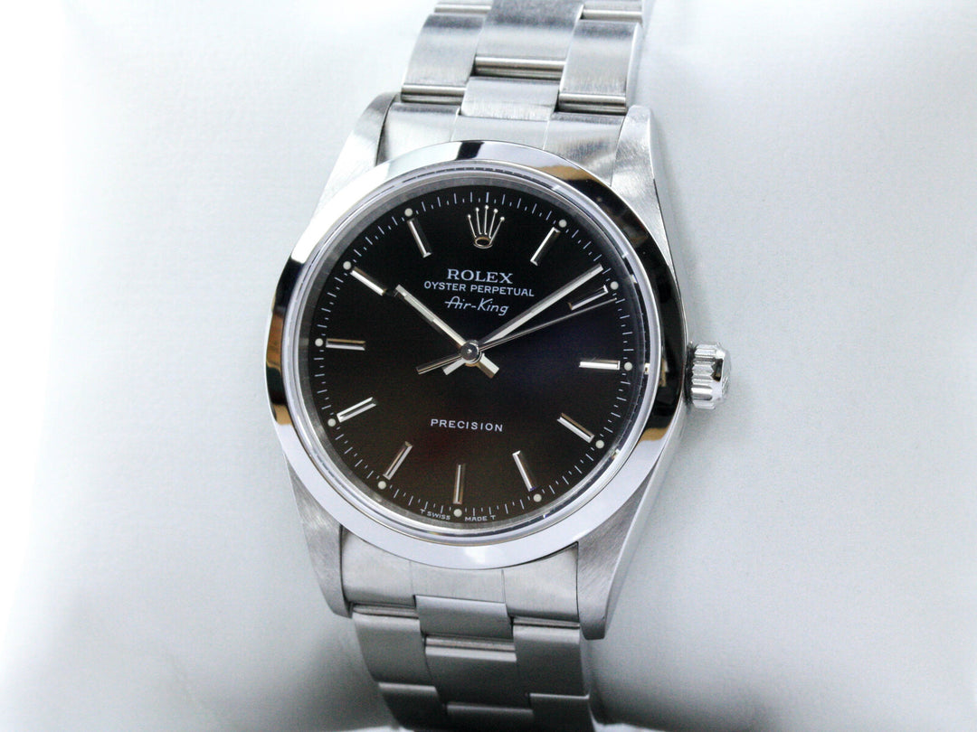 14000_RLX_Air-King_Black_Dial_Serial_W940XXX_1995_5