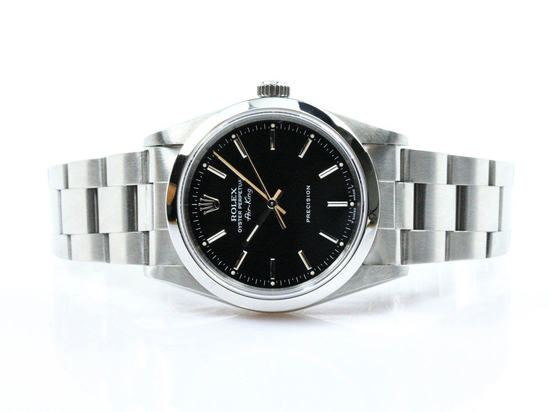 14000_RLX_Air-King_Black_Dial_Serial_W940XXX_1995_9