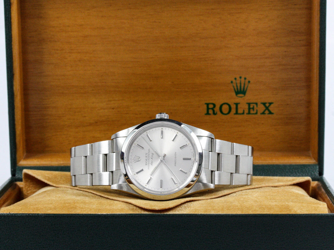 14000_RLX_Air-King_Stahl_Silver_ZB_Serial_N388XXX_1992_0