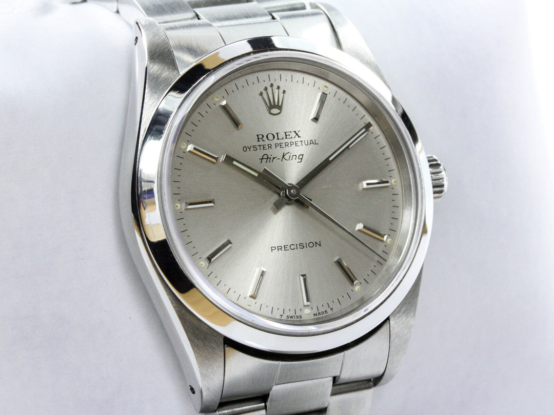 14000_RLX_Air-King_Stahl_Silver_ZB_Serial_N388XXX_1992_3
