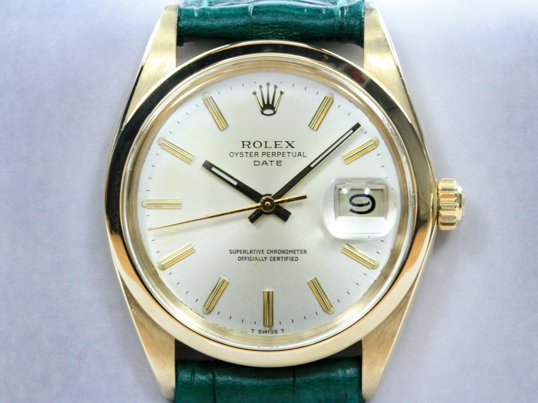 1500_RLX_Date_34mm_18k_GGold_Champagne_Dial_Leder_1975_1-scaled