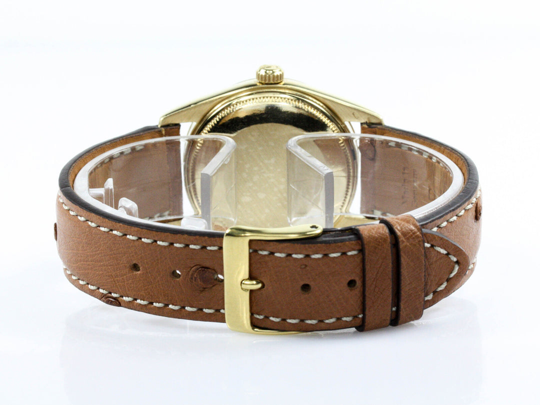 15038_RLX_Date_18k_GGold_Quickset_Champagne_Dial_Serial_R715XXX_Leder_Strauß_10