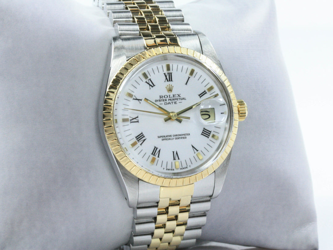 15053_RLX_Date_34mm_Bicolor_Jubilee_Servicepaper_LC110_FSet_1989_L-Serie_6-scaled
