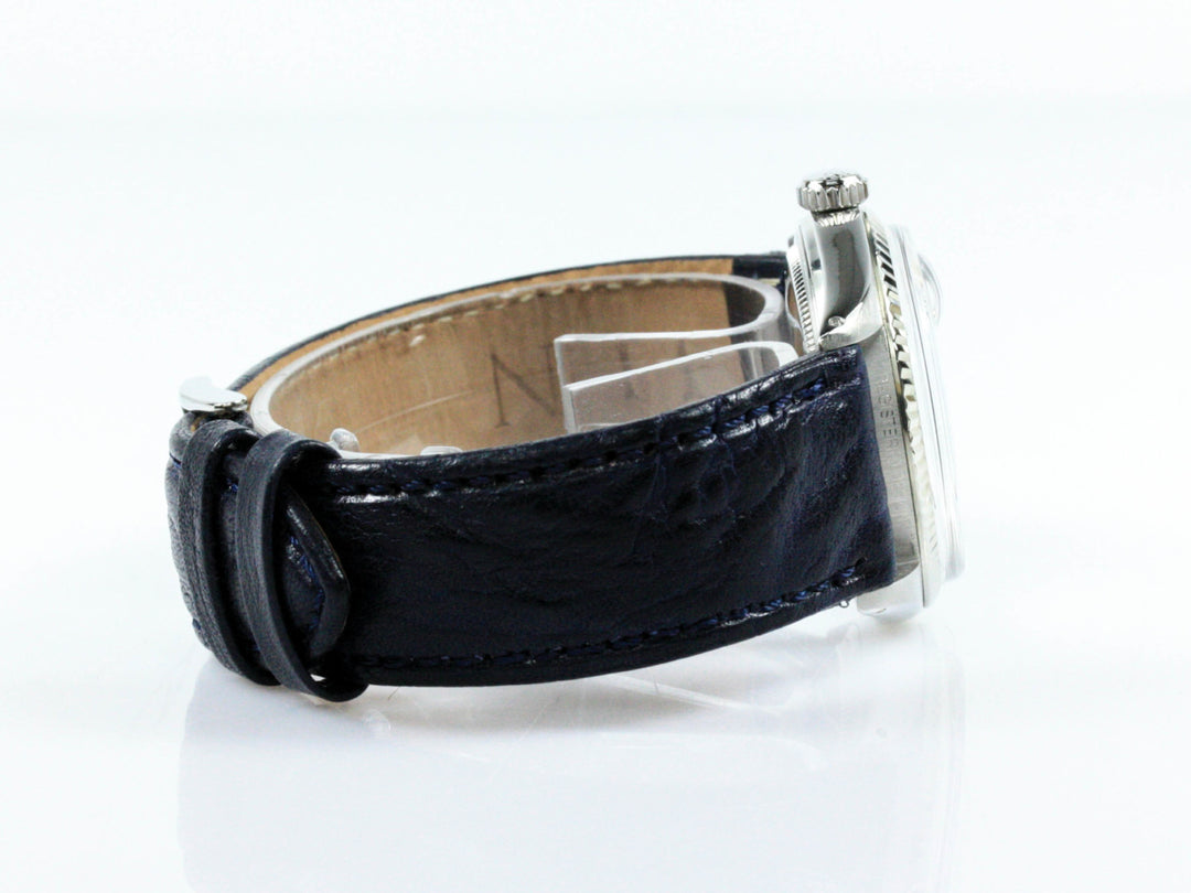 1601_RLX_Datejust_WGold_18k_Bezel_Silver_Dial_Year_1977_Leather_Strap_11-scaled