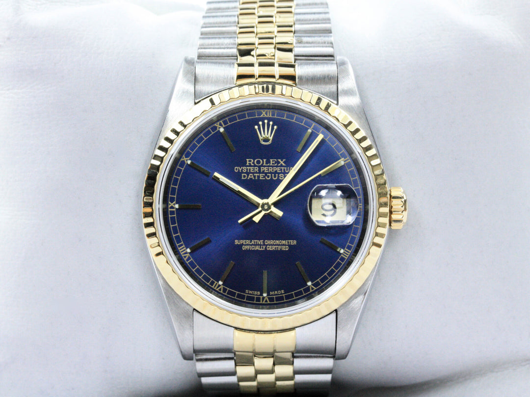 16233_RLX_Datejust_Bicolor_Jubilee_Blue_ZB_Serial_S309XXX_Jahr_1993_1
