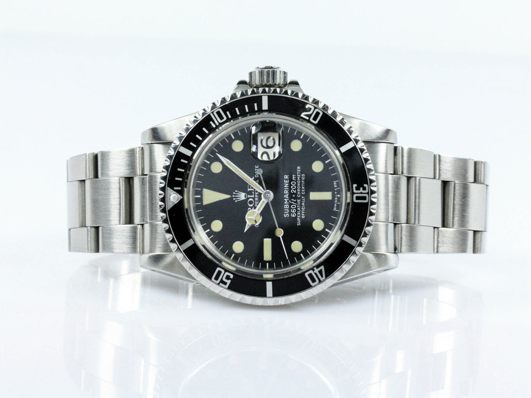 1680_RLX_Submariner_Date_40mm_Acrylglas_Bj.1980_Tritium_Dial_Hands_Serial_6129XXX_FSet_11