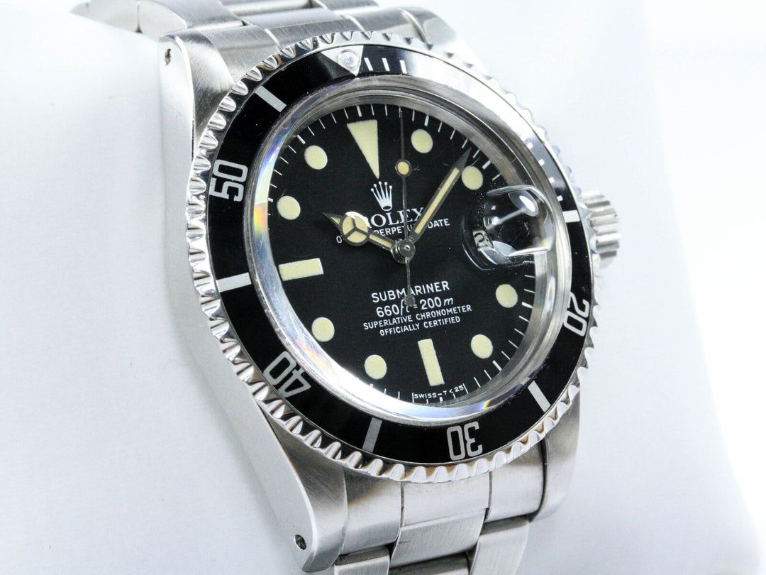 1680_RLX_Submariner_Date_40mm_Acrylglas_Bj.1980_Tritium_Dial_Hands_Serial_6129XXX_FSet_3