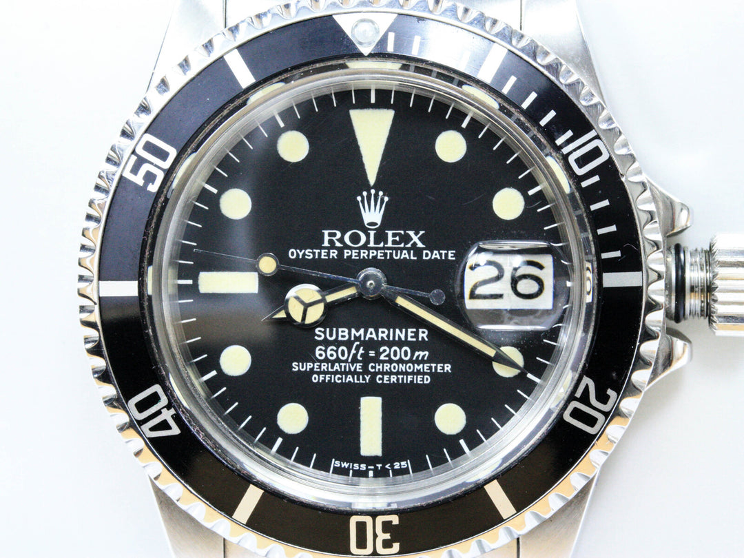 1680_RLX_Submariner_Date_40mm_Acrylglas_Bj.1980_Tritium_Dial_Hands_Serial_6129XXX_FSet_4