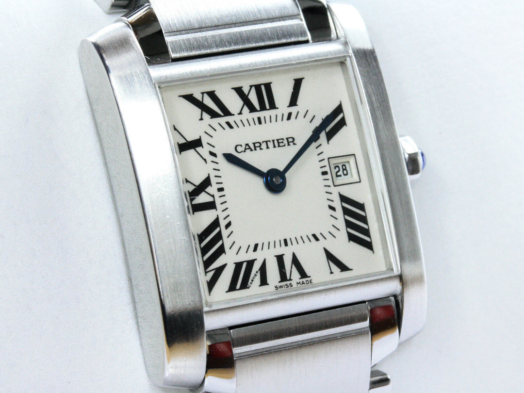 2465_Cartier_Tank_Quartz_Stahlband_25mm_White_Dial_3