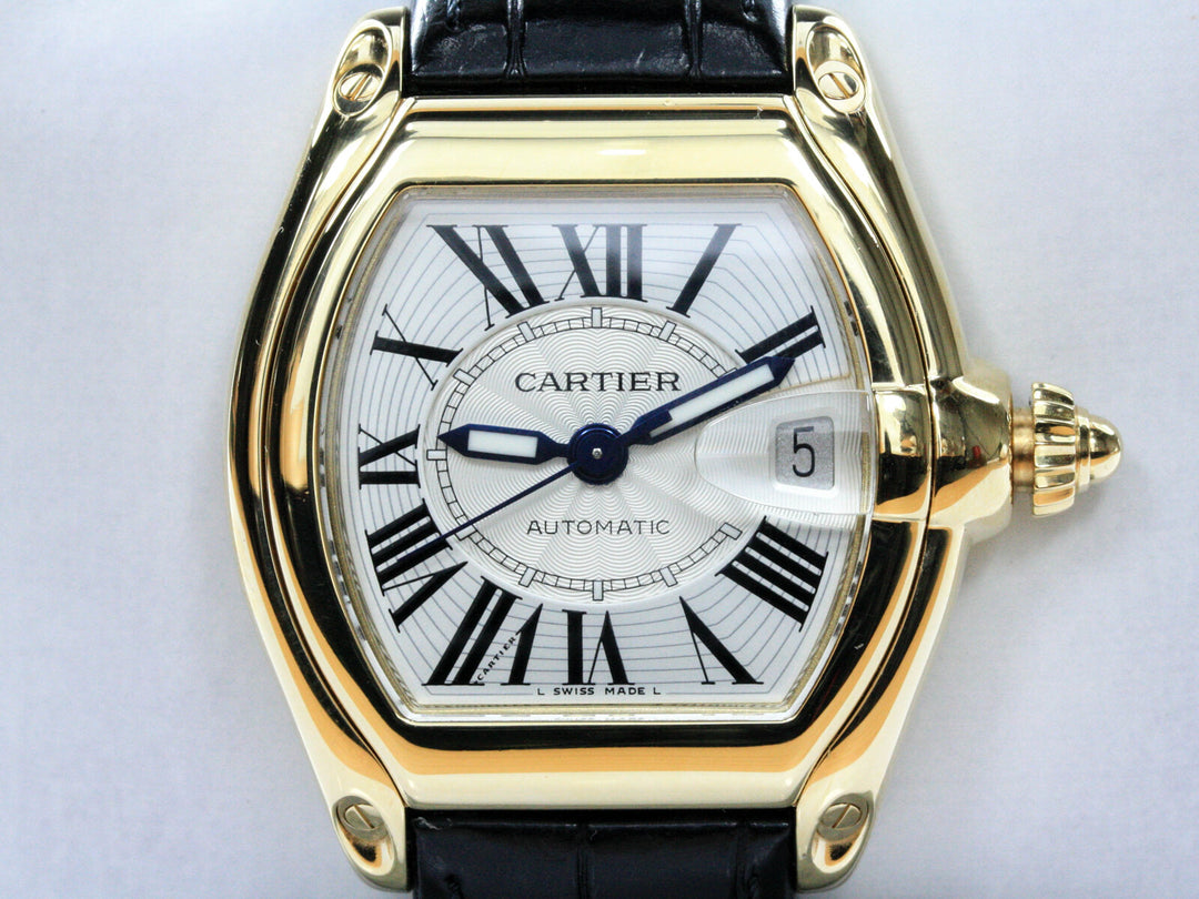 2524_Cartier_Roadster_18k_GGold_Leder_Serial_3714XXX_FSet_1