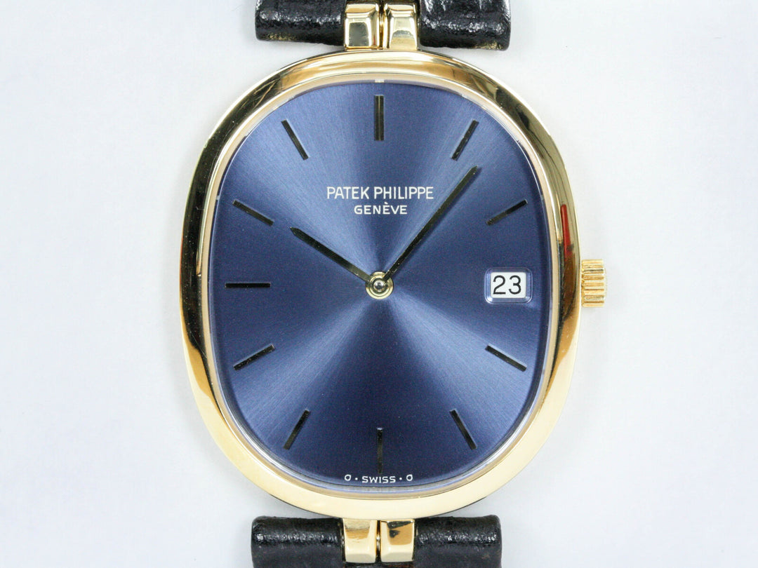 3930_Patek_Philippe_Elllipse_18k_GGold_Blue_Dial_Leather_18k_GGold_Clasp_Serial_2821XXX_1